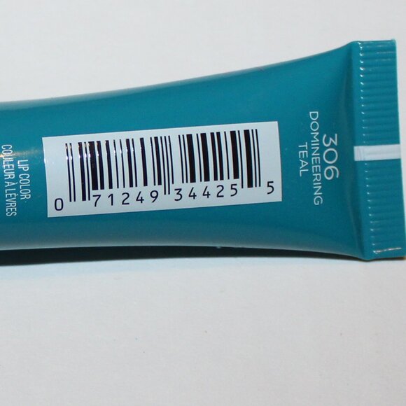 L'oreal Infallible Paints Lips 306 Domineering Teal Lip Color Paint .27 oz Tube - Picture 8 of 9